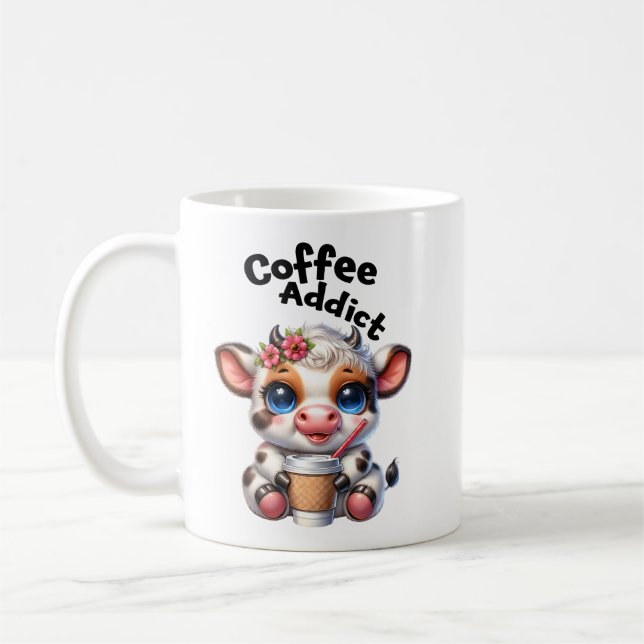 Caneca De Café Viciado em Café (Esquerda)