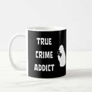 Caneca De Café Viciado em crimes reais