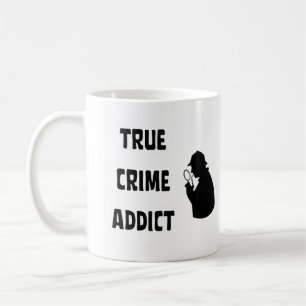 Caneca De Café Viciado em crimes reais