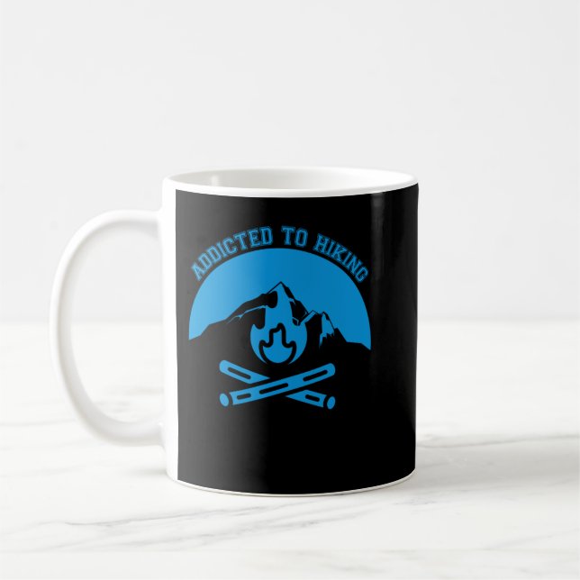 Caneca De Café Viciado em Hiking_270 (Esquerda)