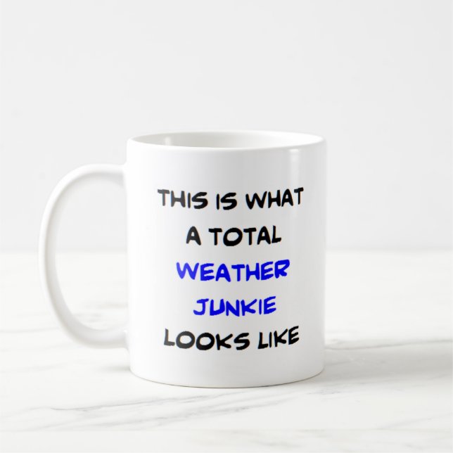 Caneca De Café viciado em meteorologia, total (Esquerda)