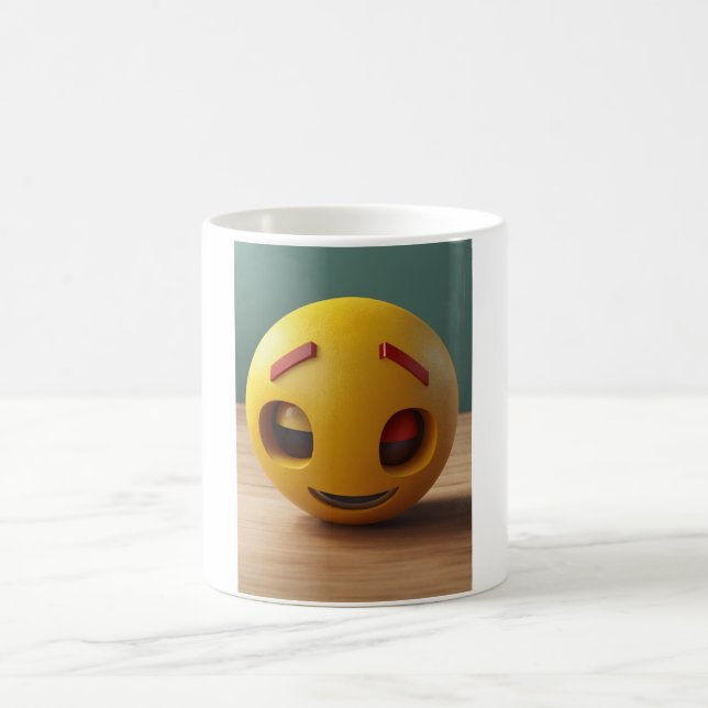 Caneca De Café "Viciado em Simplicidade: A Taça Emoji" (Centro)