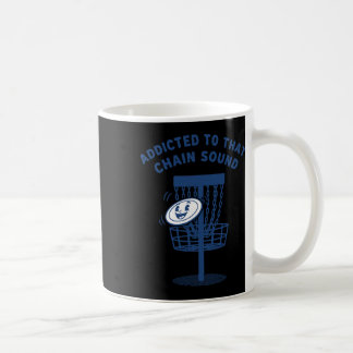 Caneca De Café Viciado Nesse Som de Cadeia Disco de Golfe Disco V