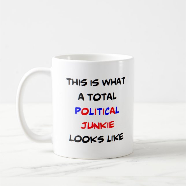 Caneca De Café viciado político, total (Esquerda)