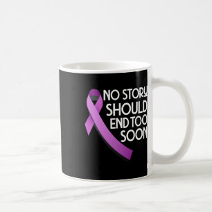Caneca De Café Vício De Superação Nenhuma História Deve Terminar