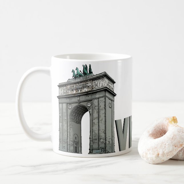 CANECA DE CAFÉ VICTORIA (Com Donut)