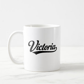 Caneca De Café Victoria name first last family gifts