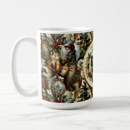 Caneca De Café Victorian Christmas Elegance
