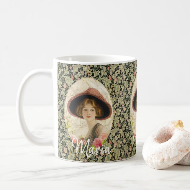 Caneca De Café Victorian Lady Mug (Com Donut)