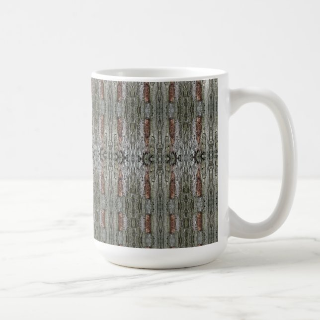 Caneca De Café Victory Tree Bark Patterned (Direita)