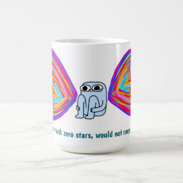 Caneca De Café Vida adulta: zero estrelas (Caneca)