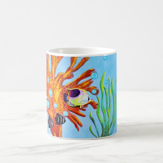Caneca De Café Vida aquática (Centro)