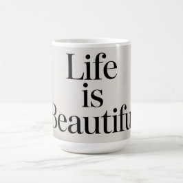 Caneca de Café Vida Bonita