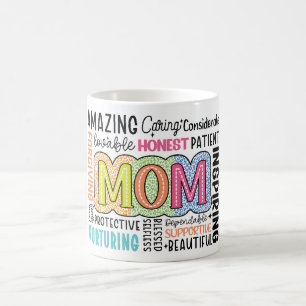 Caneca De Café Vida da mãe inspiradora