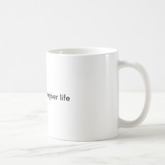 Caneca de café Vida de Cuidador