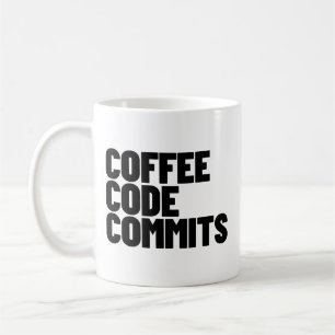 Caneca De Café Vida de Engenheiro de Software - Café Código Commi