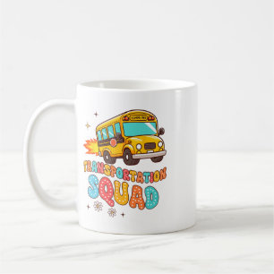Caneca De Café Vida de Motorista de Ônibus Escolar Transporte de