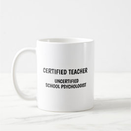 Caneca De Café Vida Divertida de Professor