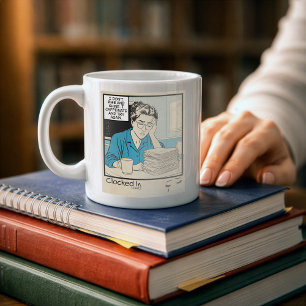 Caneca De Café Vida Divertida de Professor para Educadores