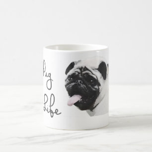 Caneca De Café Vida do Pug