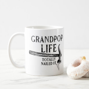 Caneca De Café Vida do Vovô Acertou em Cheio!