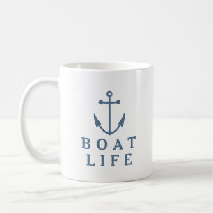 Caneca De Café Vida dos barcos