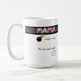 Caneca De Café Vida engraçada de mãe Urdu Desi