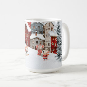 Caneca De Café Vida na Cidade dos Ratos - É Inverno!