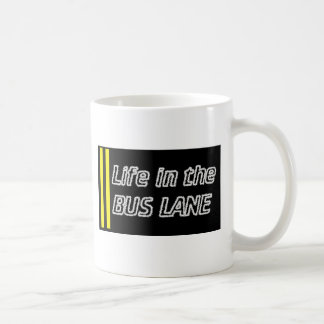 Caneca De Café Vida na faixa do autocarro