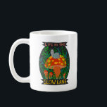 Caneca De Café Vida no Caçador Lento de Caracol<br><div class="desc">Veja este caracol giro em um cogumelo. Ele sabe aproveitar a vida! Visite meu compro para obter designs mais divertidos ou entre em contato comigo para obter um trabalho personalizado! OBRIGADO! E por favor me coloque no instagram no @shoshannahscribbles também! Obrigados! :)</div>