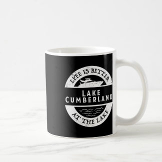 Caneca De Café Vida no Lago Cumberland A Vida é Melhor No La