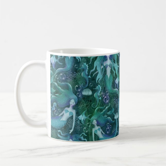Caneca De Café Vida no oceano (Esquerda)