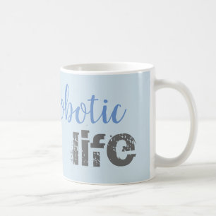 Caneca De Café vida robótica