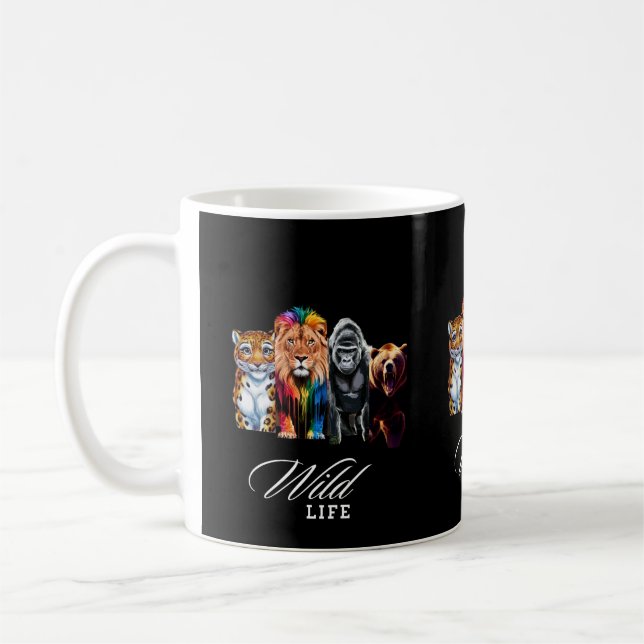 Caneca De Café Vida selvagem (Esquerda)