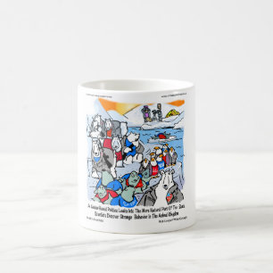 Caneca De Café Vida Selvagem & Política no Alasca Camisetas e Pre