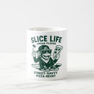 Caneca De Café Vida Útil da Fatia
