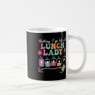Caneca De Café Vida Útil De Um Almoço Da Escola De Volta À Escola