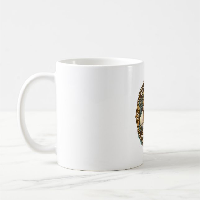 Caneca De Café Vídeo Acidental de Jesus na Reunião Matinal com Ca (Esquerda)