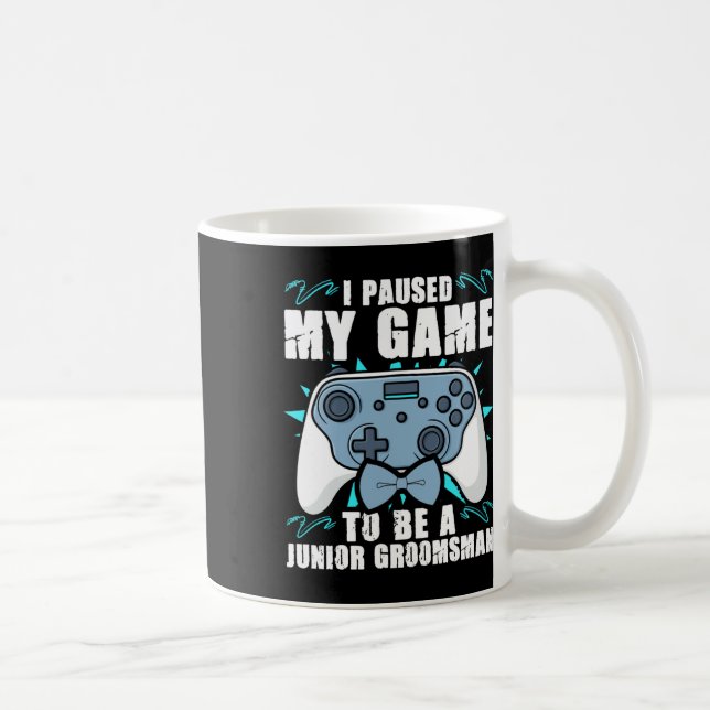 Caneca De Café Vídeo do Jovem Padrinho Gamer Jovens Padrinhos (Direita)