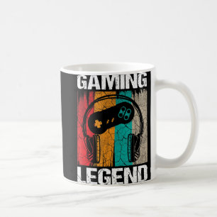 Caneca De Café Videos games de jogos de legenda Gamer Dons de pre