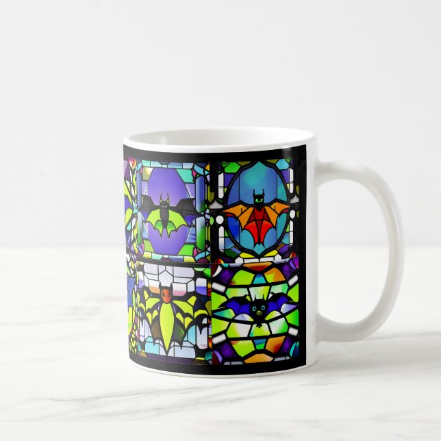 Caneca De Café Vidro Estreito Bat Mug (Direita)