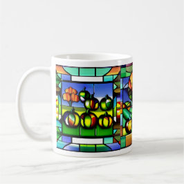 Caneca De Café Vidro Estreito Pumpkin Patch Mug
