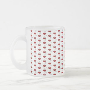 CANECA DE CAFÉ VIDRO JATEADO 