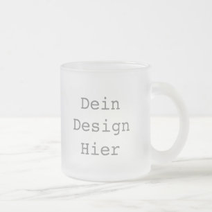 CANECA DE CAFÉ VIDRO JATEADO 