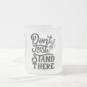 CANECA DE CAFÉ VIDRO JATEADO 