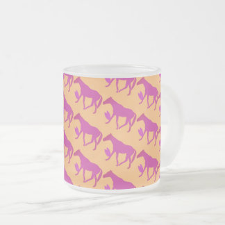 CANECA DE CAFÉ VIDRO JATEADO ケイメイ牧場　トントントントロちゃん シルエット