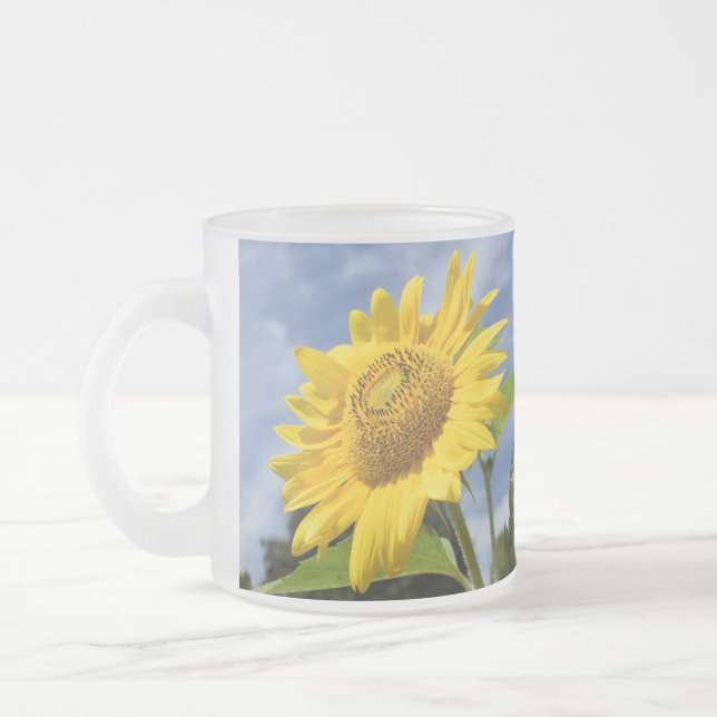 Caneca De Café Vidro Jateado 10.000 Sóis (Esquerda)