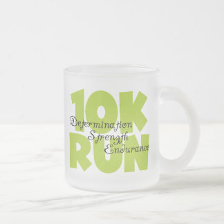 Caneca De Café Vidro Jateado 10 Execução Primavera Verde