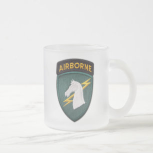 Caneca De Café Vidro Jateado 1ruas especiais ops SOC SOCOM USASOC Veterans Vets