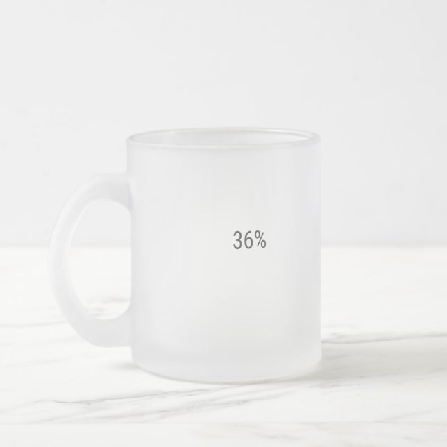 CANECA DE CAFÉ VIDRO JATEADO 36% (Esquerda)